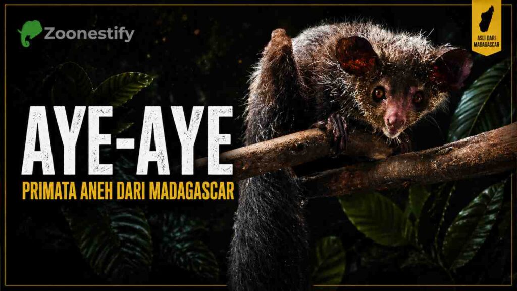 Aye-Aye, Primata dari Madagascar yang Mengundang Rasa Takjub