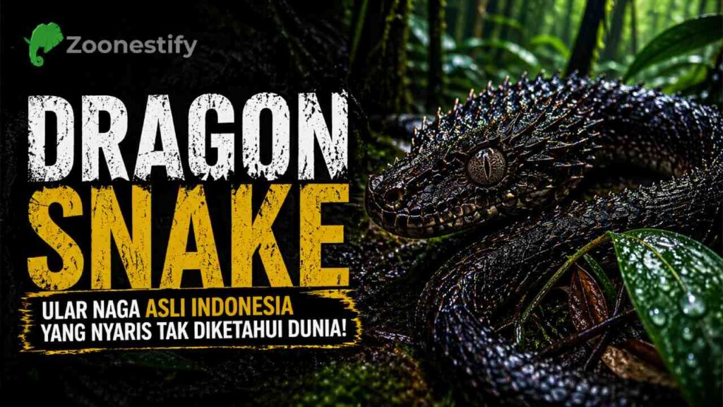 Dragon Snake, Ular Misterius dari Indonesia yang Mengguncang Dunia Ilmiah