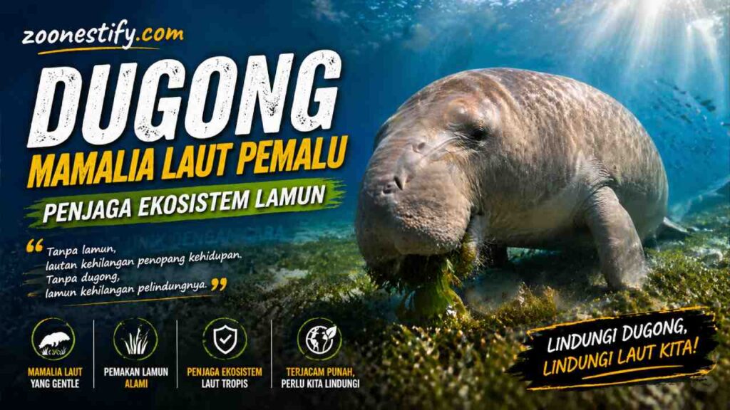 Dugong, Mamalia Laut Pemalu Penjaga Ekosistem Lamun