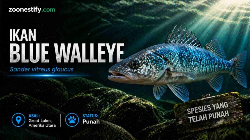 Ikan Blue Walleye, Kisah Kepunahan yang Menjadi Pelajaran Berharga bagi Dunia