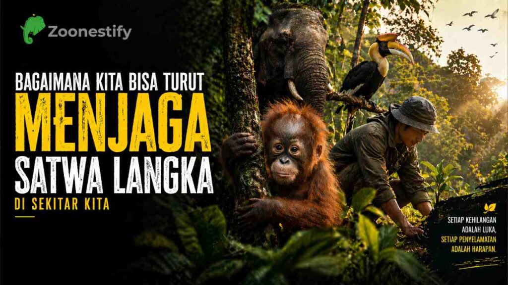 Menjaga Satwa Langka, Tanggung Jawab Kita di Tengah Ancaman Kepunahan