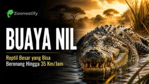 Buaya Nil, Predator Sungai Afrika yang Bisa Berenang Cepat