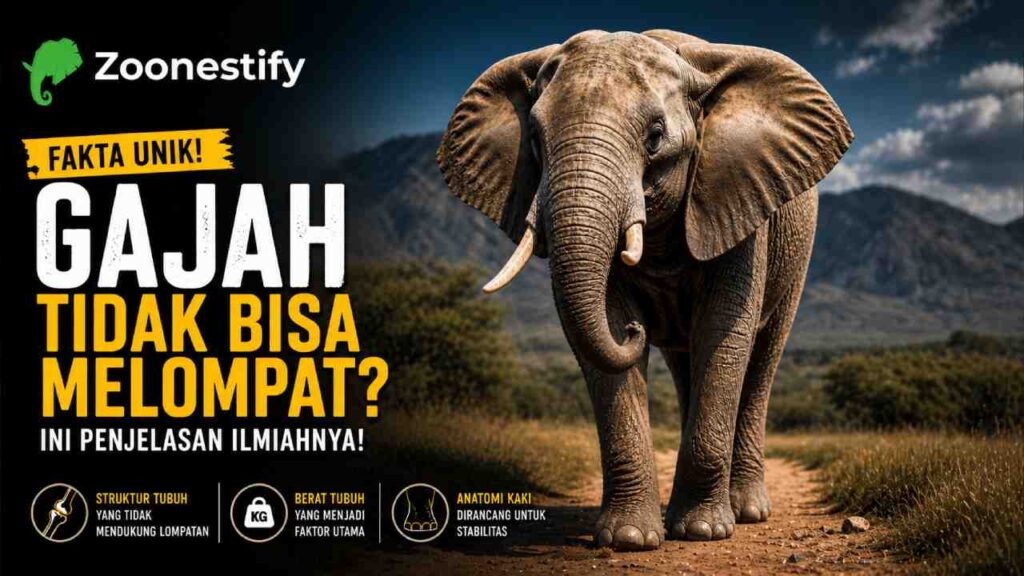 Gajah Tidak Bisa Melompat? Ini Fakta Unik dan Penjelasan Ilmiahnya