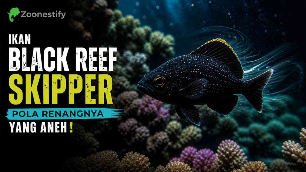 Ikan Black Reef Skipper, Pola Renang Aneh yang Bikin Ilmuwan Penasaran