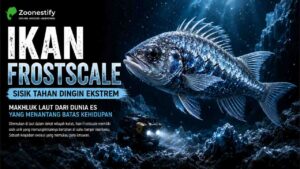 Ikan Frostscale dengan Sisik Tahan Dingin Ekstrem Dunia Laut Dalam