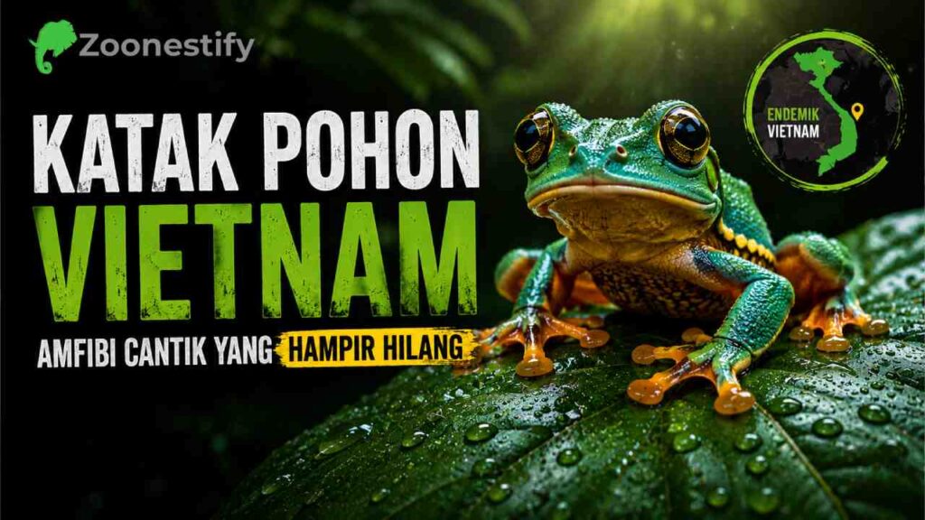 Katak Pohon Vietnam, Amfibi Cantik dari Hutan Hujan Tropis Vietnam