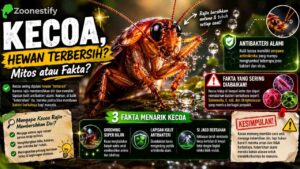 Kecoa Hewan “Terbersih” yang Menyimpan Bahaya di Lingkungan Kotor