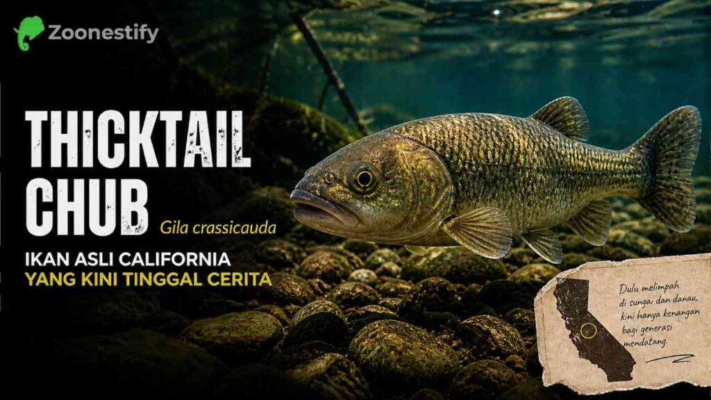 Thicktail Chub, Ikan Asli California yang Kini Hanya Tinggal Cerita