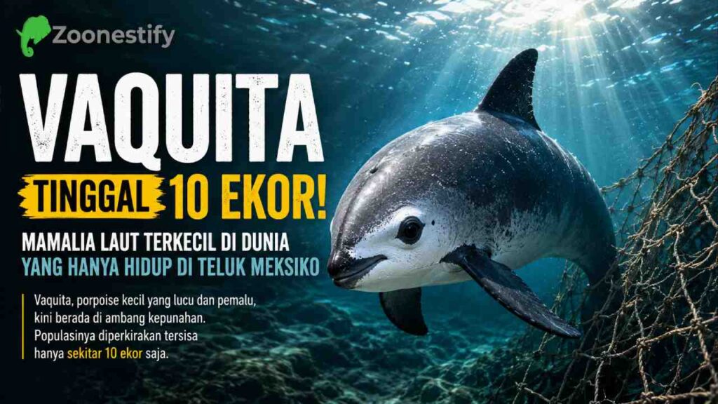 Vaquita Hanya Tersisa 10 Ekor, Mamalia Laut Terkecil Dunia Terancam