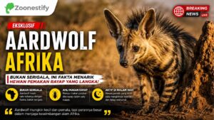 Aardwolf Afrika Bukan Serigala, Ini Fakta Menarik Hewan Pemakan Rayap