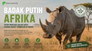 Badak Putih Afrika Tetap Menjadi Salah Satu Hewan Darat Terbesar di Dunia