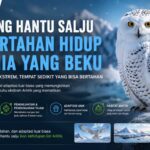 Burung Hantu Salju Mampu Bertahan di Suhu Ekstrem yang Mematikan bagi Banyak Hewan