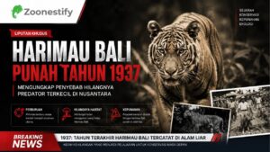 Harimau Bali Punah Tahun 1937, Penyebab Hilangnya Predator Terkecil di Nusantara