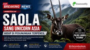 Jarang Terlihat Manusia, Saola Sang Unicorn Asia Hidup di Pegunungan Terpencil