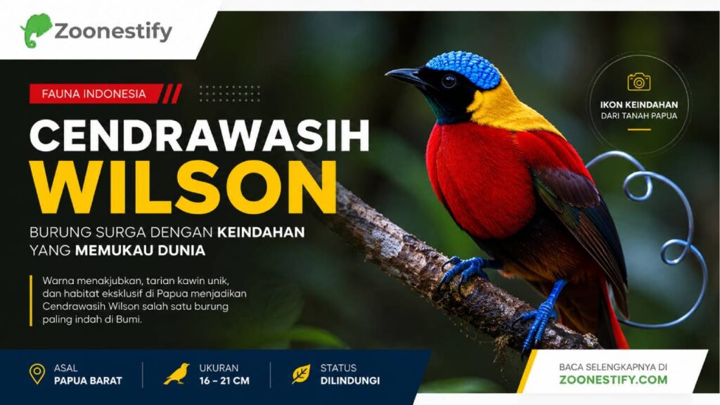 Mengapa Cendrawasih Wilson Dijuluki Burung Paling Indah di Bumi?