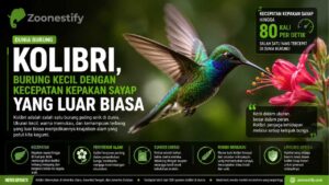 Kolibri, Burung Kecil dengan Kecepatan Kepakan Sayap yang Luar Biasa