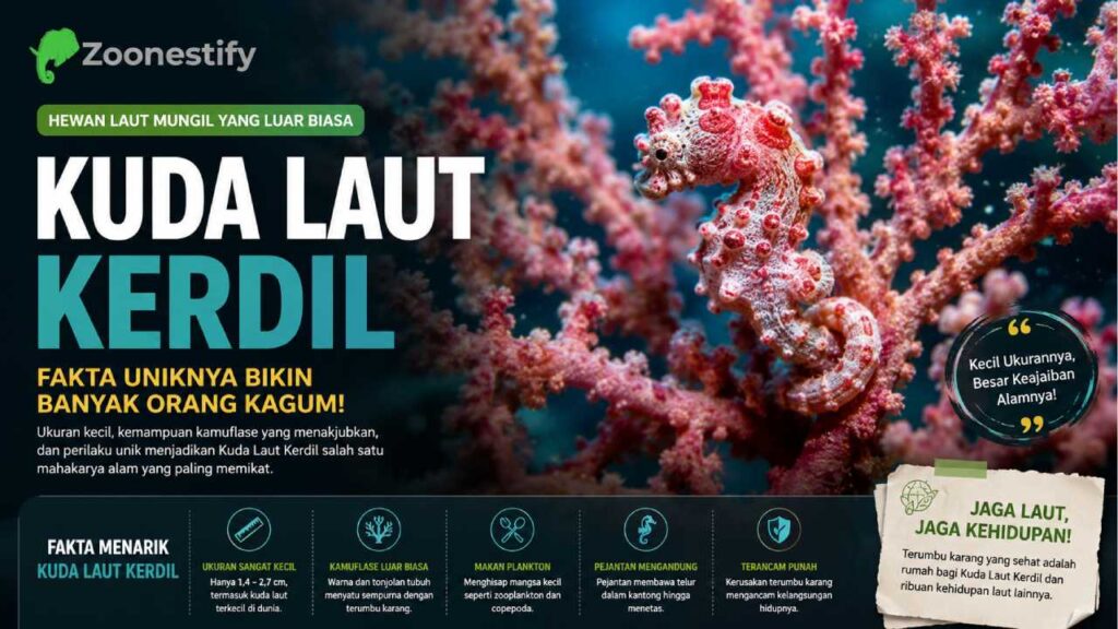 Kuda Laut Kerdil yang Menggemaskan, Fakta Uniknya Bikin Banyak Orang Kagum