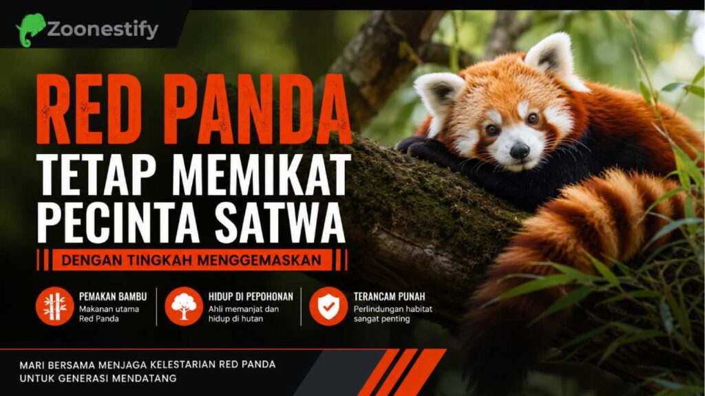 Red Panda Tetap Memikat Pecinta Satwa dengan Tingkah Menggemaskan