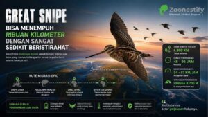 Great Snipe Bisa Menempuh Ribuan Kilometer dengan Sangat Sedikit Beristirahat