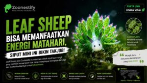 Leaf Sheep Bisa Memanfaatkan Energi Matahari, Siput Mini Ini Bikin Takjub