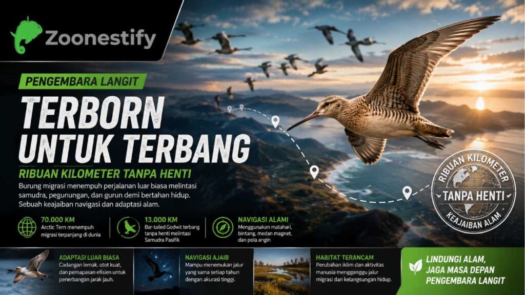 Pengembara Langit yang Mampu Menempuh Ribuan Kilometer Tanpa Henti