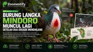 Burung Langka Mindoro Muncul Lagi Setelah Dua Dekade Menghilang