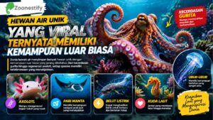 Hewan Air Unik yang Viral, Ternyata Memiliki Kemampuan Luar Biasa