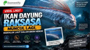 Ikan Dayung Raksasa Muncul Lagi, Makhluk Laut Dalam Bikin Heboh