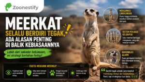 Meerkat Selalu Berdiri Tegak, Ada Alasan Penting di Balik Kebiasaannya