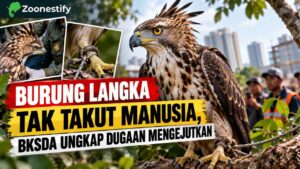 Burung Langka Tak Takut Manusia, BKSDA Ungkap Dugaan Mengejutkan