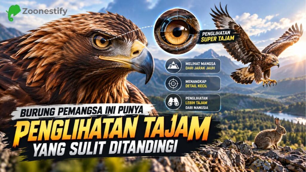 Burung Pemangsa Ini Punya Penglihatan Tajam yang Sulit Ditandingi
