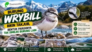Burung Wrybill Bikin Takjub, Bentuk Paruhnya Tak Dimiliki Burung Lain