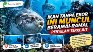 Ikan Tanpa Ekor Ini Muncul Beramai-ramai, Penyelam Terkejut