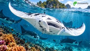 Manta Putih Langka Muncul di Raja Ampat, Penampilannya Bikin Takjub