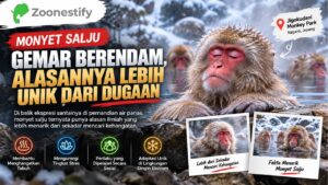 Monyet Salju Gemar Berendam, Alasannya Lebih Unik dari Dugaan